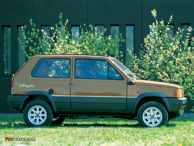 Fiat Panda 4x4 Offroader (153) 1980 photos (640 x 480)