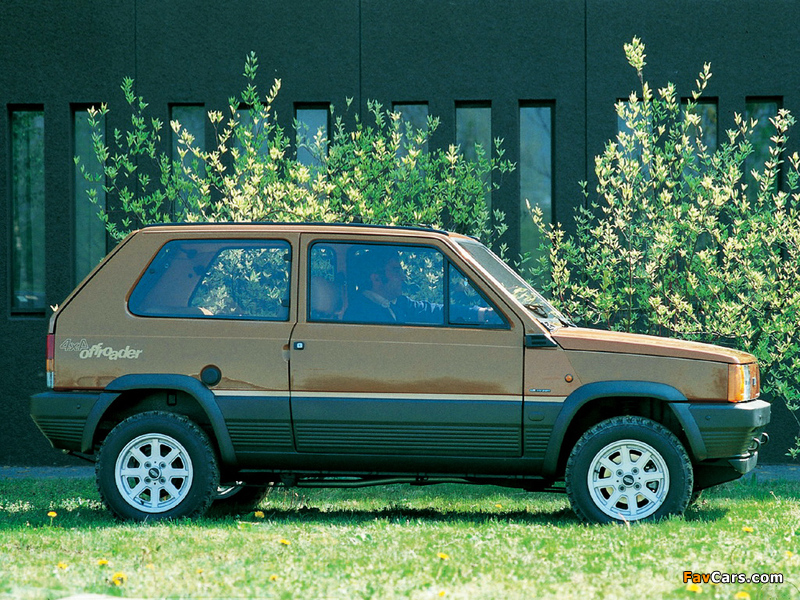 Fiat Panda 4x4 Offroader (153) 1980 photos (800 x 600)