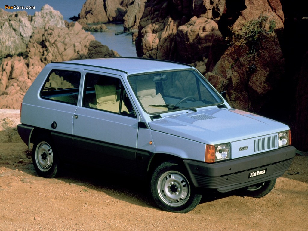 Fiat Panda 45 (141) 1980–84 wallpapers (1024 x 768)
