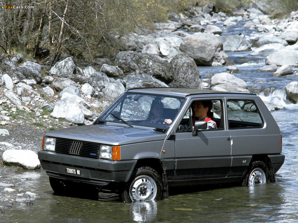 Fiat Panda 4x4 (153) 1983–86 images (1024 x 768)