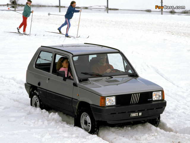 Fiat Panda 4x4 (153) 1983–86 photos (640 x 480)