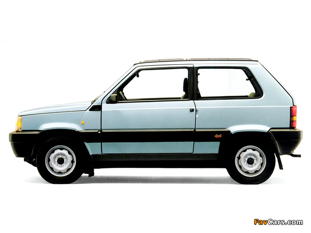 Fiat Panda 4x4 (153) 1986–91 images (640 x 480)
