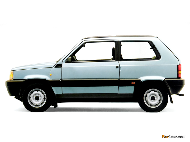 Fiat Panda 4x4 (153) 1986–91 images (800 x 600)