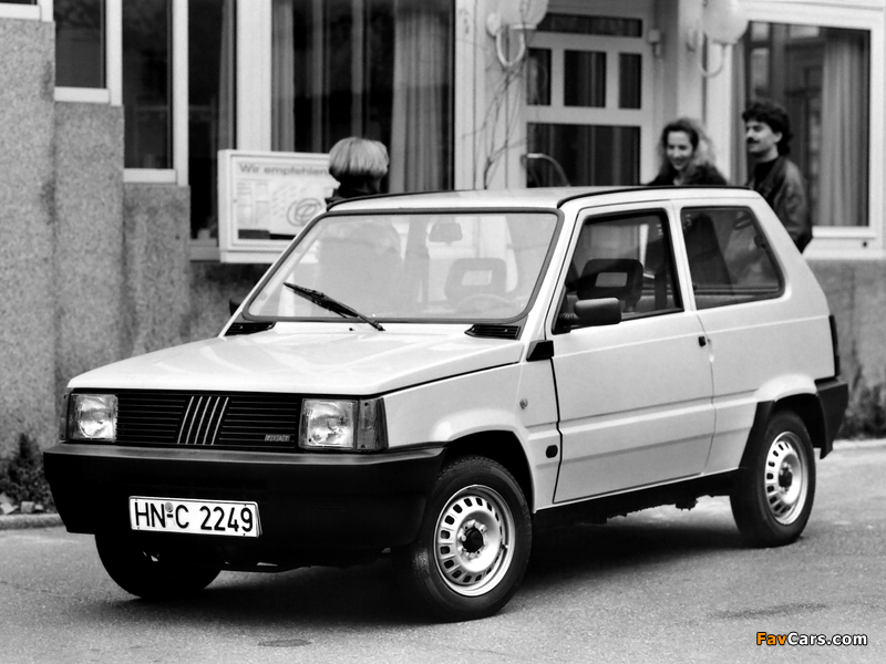 Fiat Panda (141) 1986–91 photos (800 x 600)