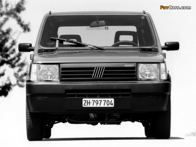 Fiat Panda 4x4 (153) 1991–2003 images (640 x 480)