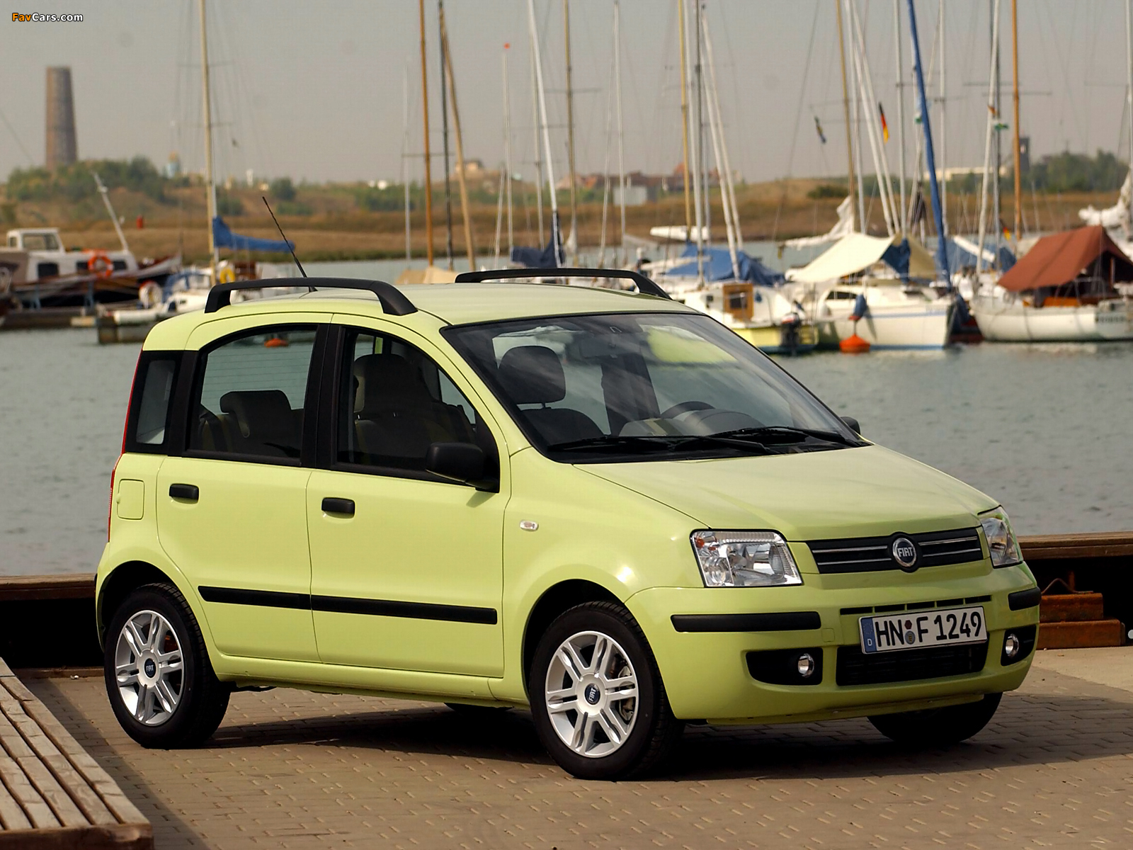 Fiat Panda (169) 2003–09 wallpapers (1600 x 1200)