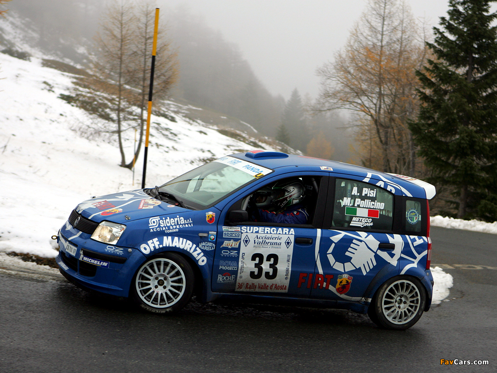 Fiat Panda Rally (169) 2004–07 images (1024 x 768)