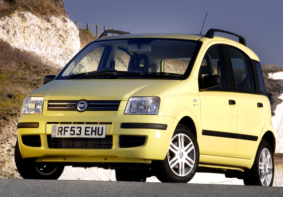 Fiat Panda UK-spec (169) 2004–09 images