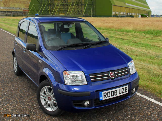 Fiat Panda UK-spec (169) 2004–09 images (640 x 480)