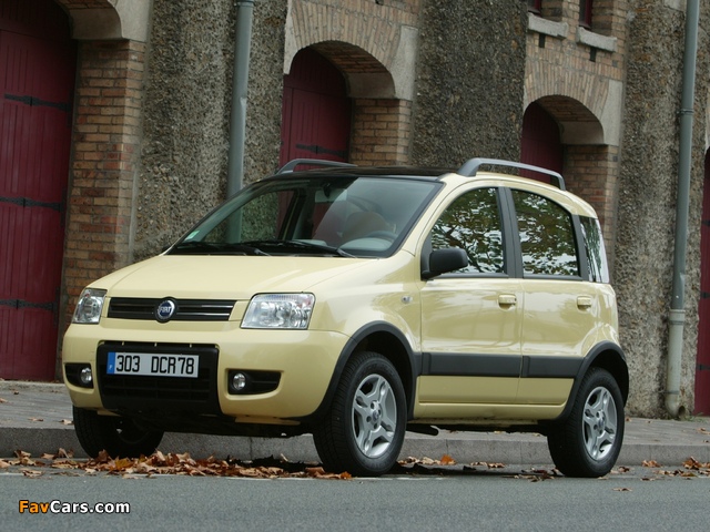 Fiat Panda 4x4 Climbing (169) 2004 photos (640 x 480)
