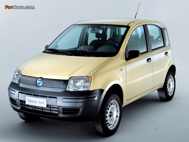 Fiat Panda 4x4 (169) 2004–09 photos (640 x 480)