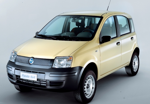 Fiat Panda 4x4 (169) 2004–09 photos