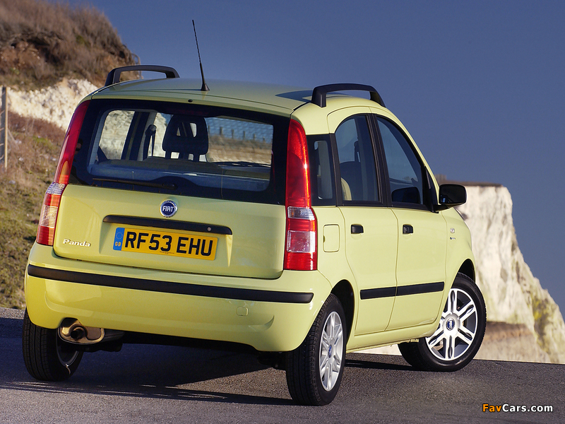 Fiat Panda UK-spec (169) 2004–09 pictures (800 x 600)