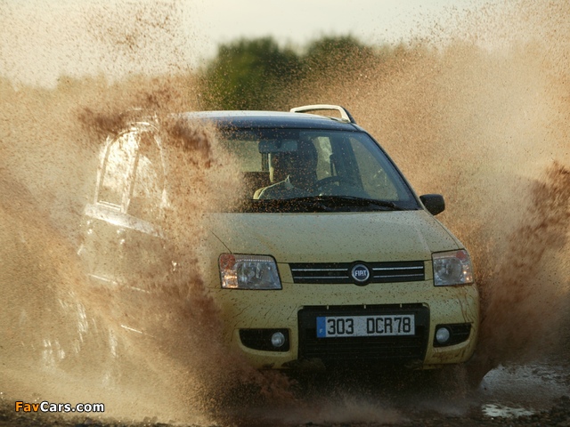 Fiat Panda 4x4 Climbing (169) 2004 wallpapers (640 x 480)