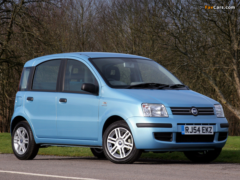 Fiat Panda UK-spec (169) 2004–09 wallpapers (800 x 600)