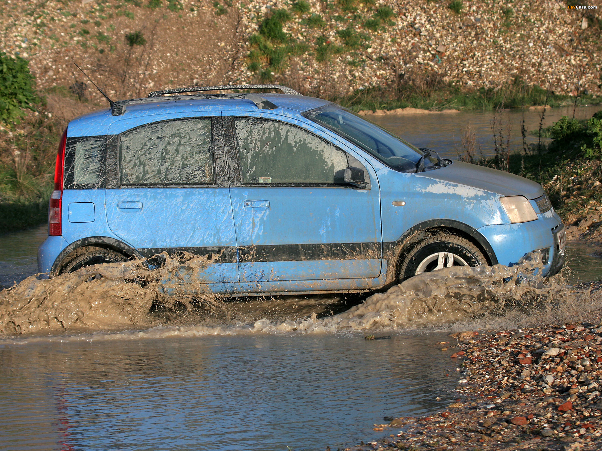 Fiat Panda 4x4 Climbing UK-spec (169) 2005–09 images (2048 x 1536)