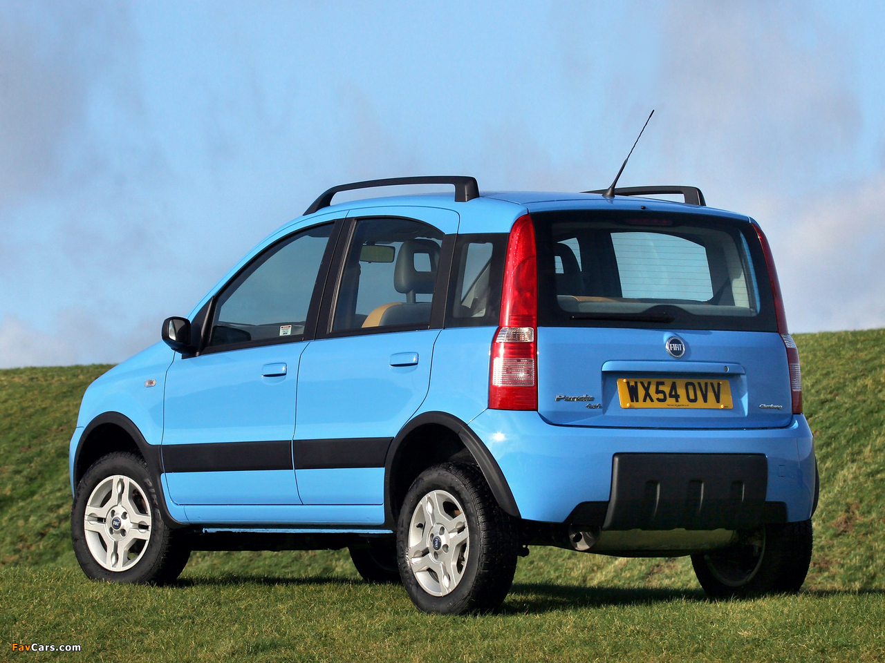 Fiat Panda 4x4 Climbing UK-spec (169) 2005–09 pictures (1280 x 960)