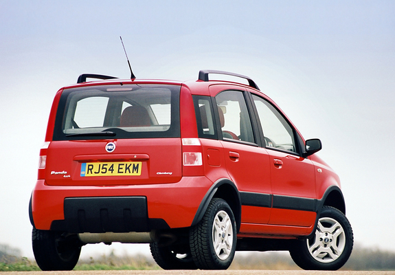 Fiat Panda 4x4 Climbing UK-spec (169) 2005–09 pictures