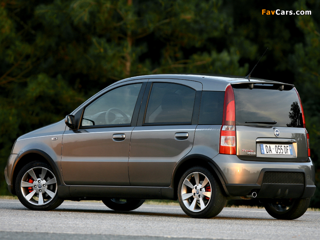 Fiat Panda 100 HP (169) 2006–10 images (640 x 480)