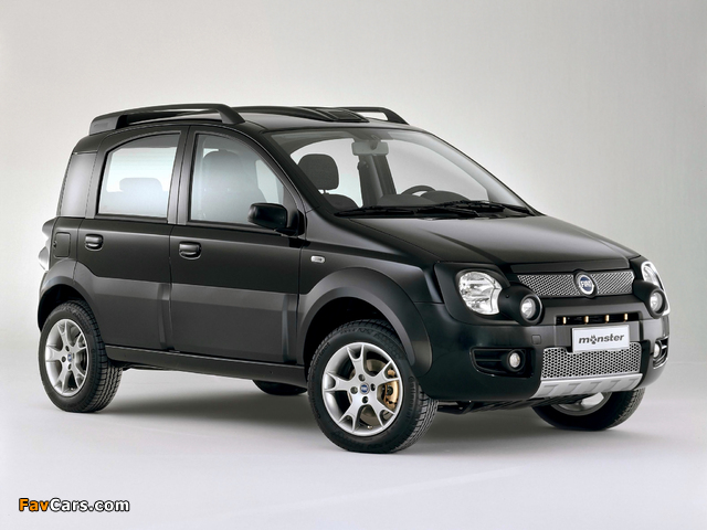 Fiat Panda 4x4 Monster (169) 2006 images (640 x 480)