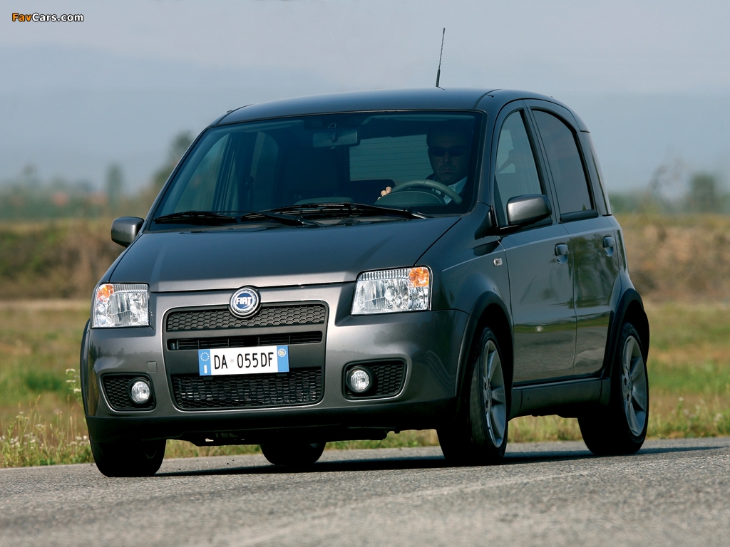 Fiat Panda 100 HP (169) 2006–10 images (1024 x 768)
