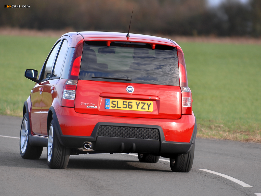 Fiat Panda 100HP UK-spec (169) 2006–10 photos (1024 x 768)