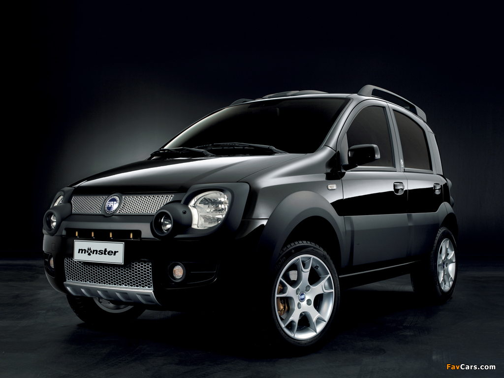 Fiat Panda 4x4 Monster (169) 2006 pictures (1024 x 768)