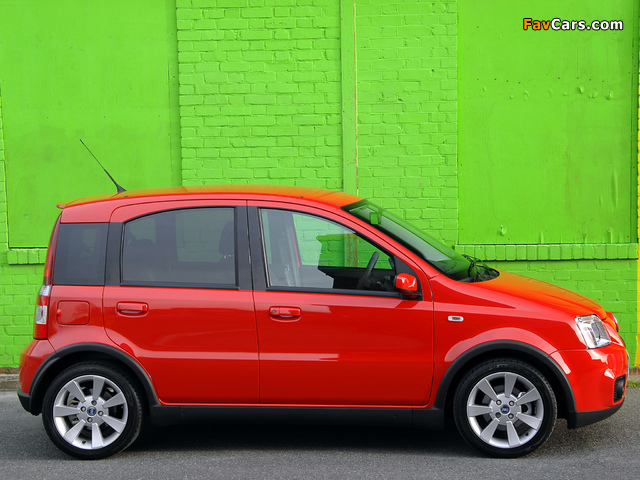 Fiat Panda 100 HP UK-spec (169) 2006–10 pictures (640 x 480)