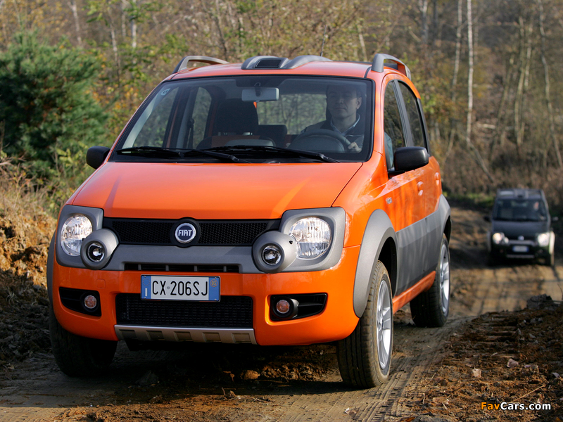 Fiat Panda 4x4 Cross (169) 2006–12 wallpapers (800 x 600)