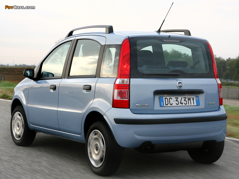 Fiat Panda Natural Power (169) 2007–09 images (800 x 600)