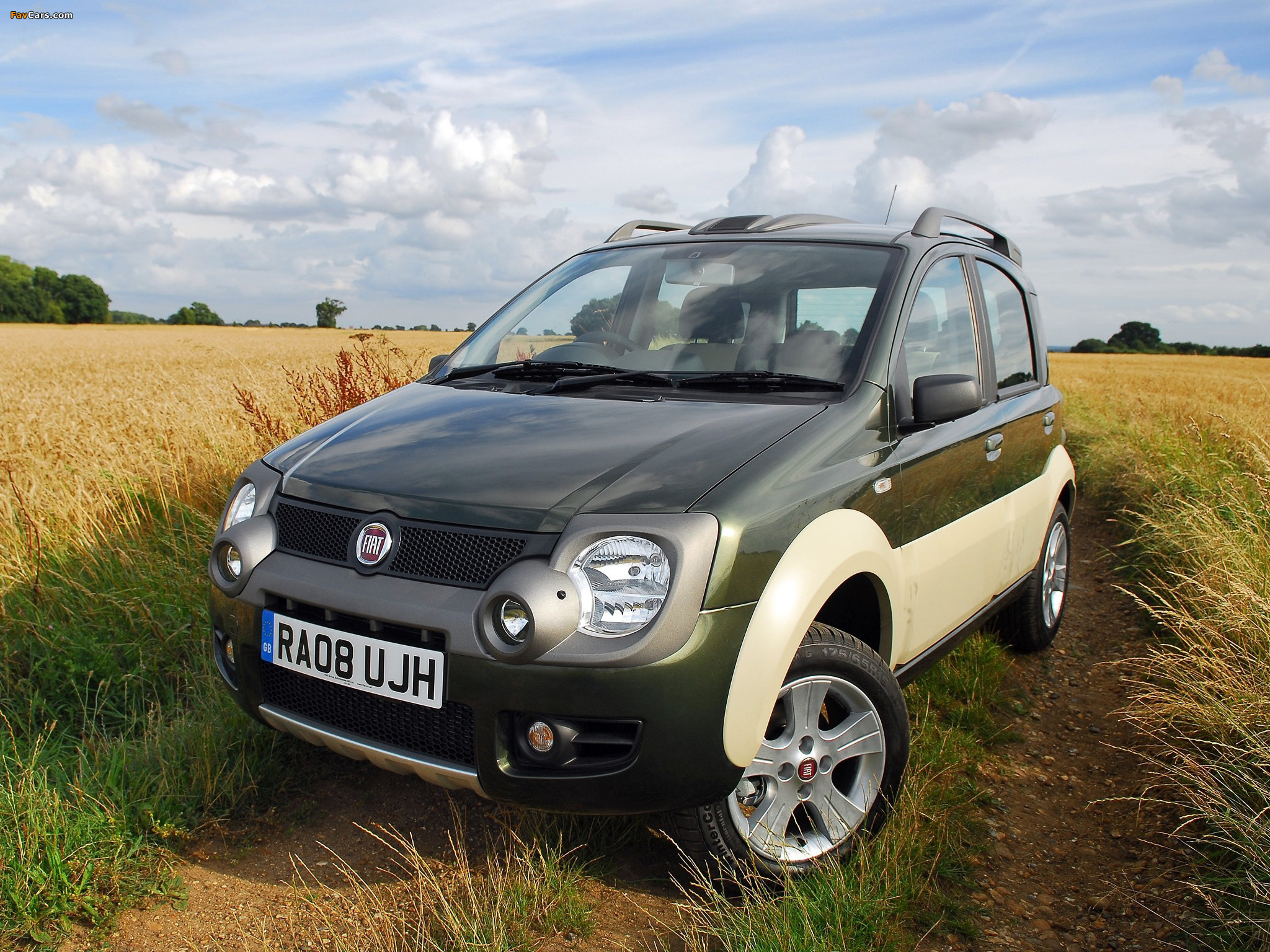 Fiat Panda 4x4 Cross UK-spec (169) 2008–10 images (2048 x 1536)