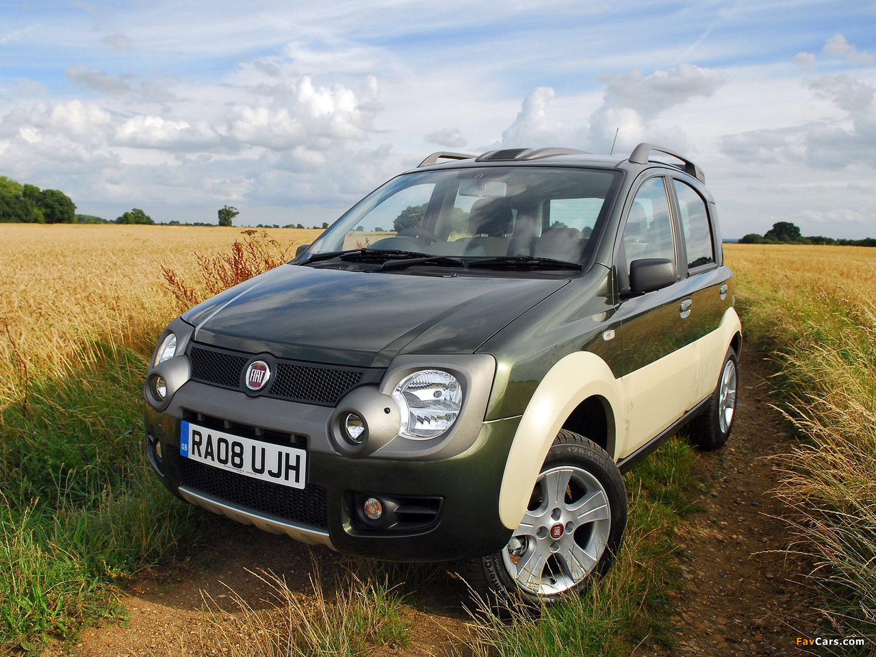 Fiat Panda 4x4 Cross UK-spec (169) 2008–10 images (1280 x 960)