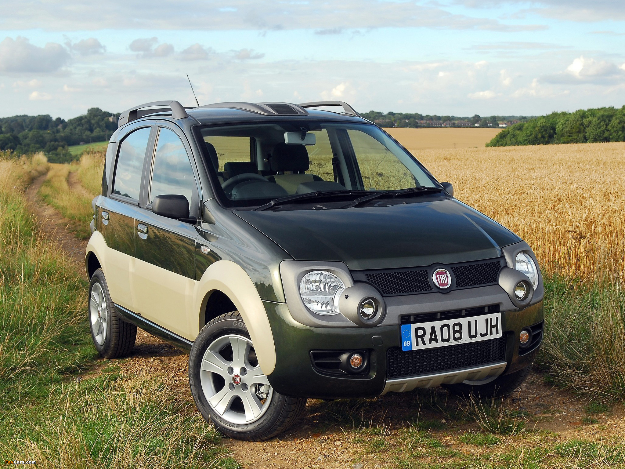 Fiat Panda 4x4 Cross UK-spec (169) 2008–10 photos (2048 x 1536)