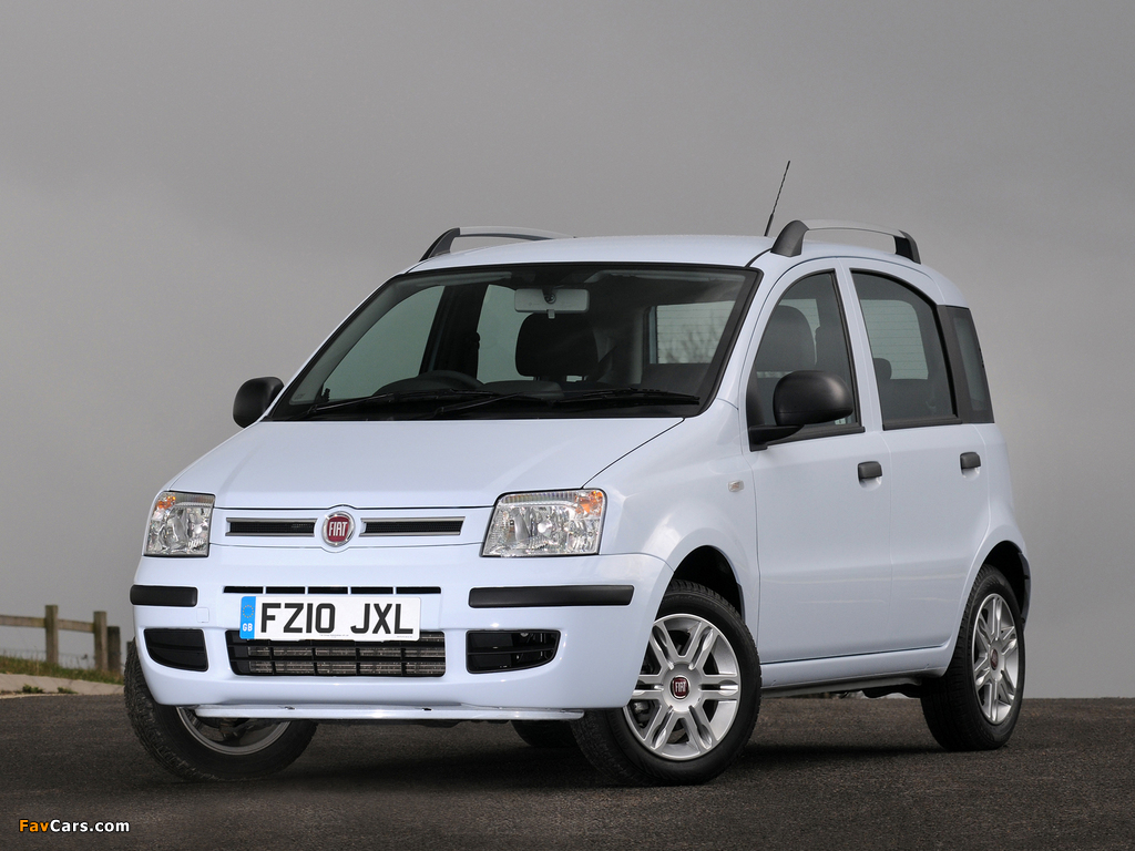 Fiat Panda UK-spec (169) 2009–12 images (1024 x 768)