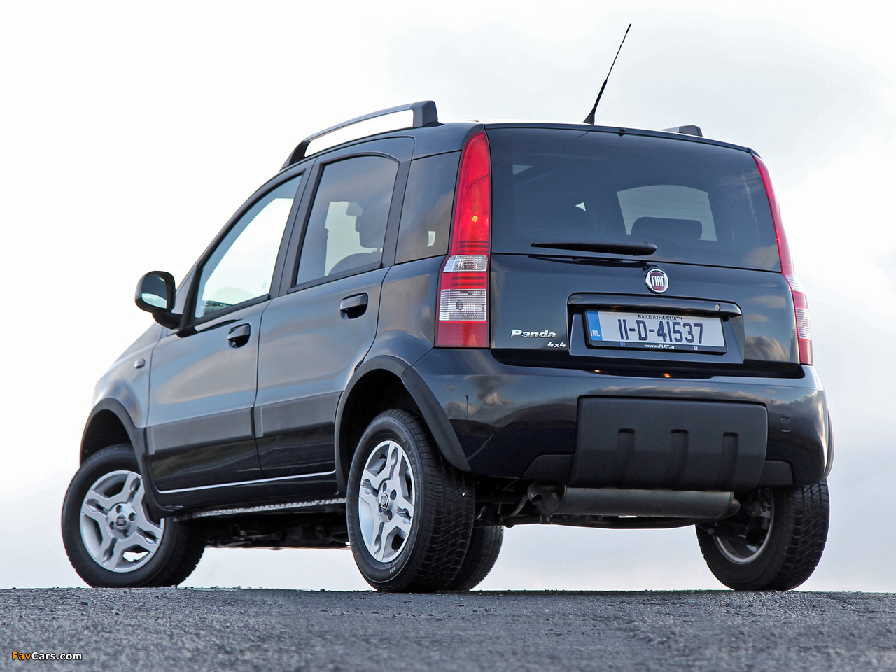 Fiat Panda 4x4 Climbing UK-spec (169) 2009–10 wallpapers (1280 x 960)