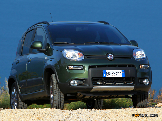 Fiat Panda 4x4 (319) 2012 images (640 x 480)