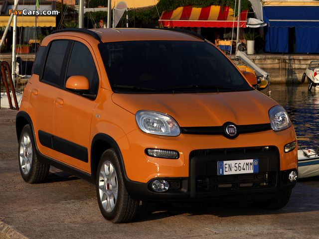Fiat Panda Trekking (319) 2012 photos (640 x 480)