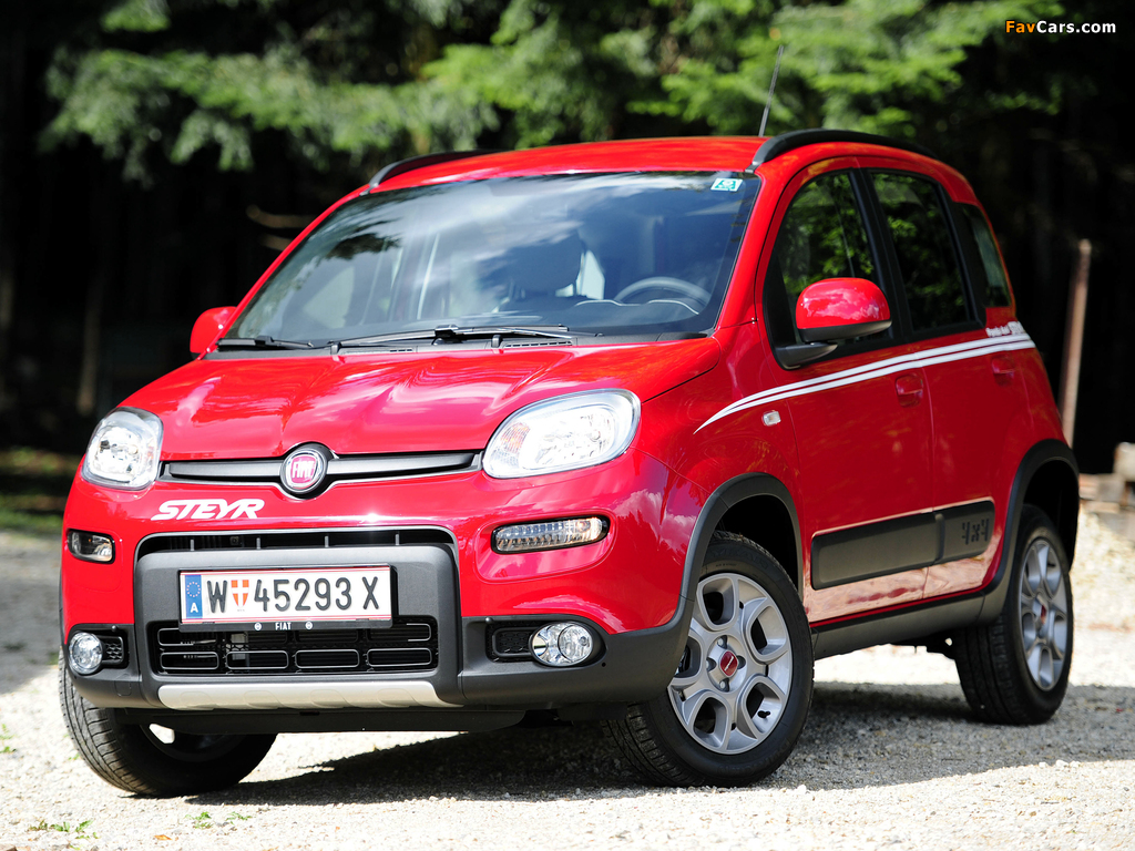 Fiat Panda 4x4 Steyr (319) 2012 photos (1024 x 768)