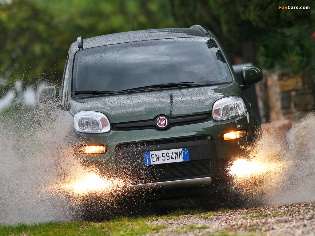 Fiat Panda 4x4 (319) 2012 photos (1024 x 768)