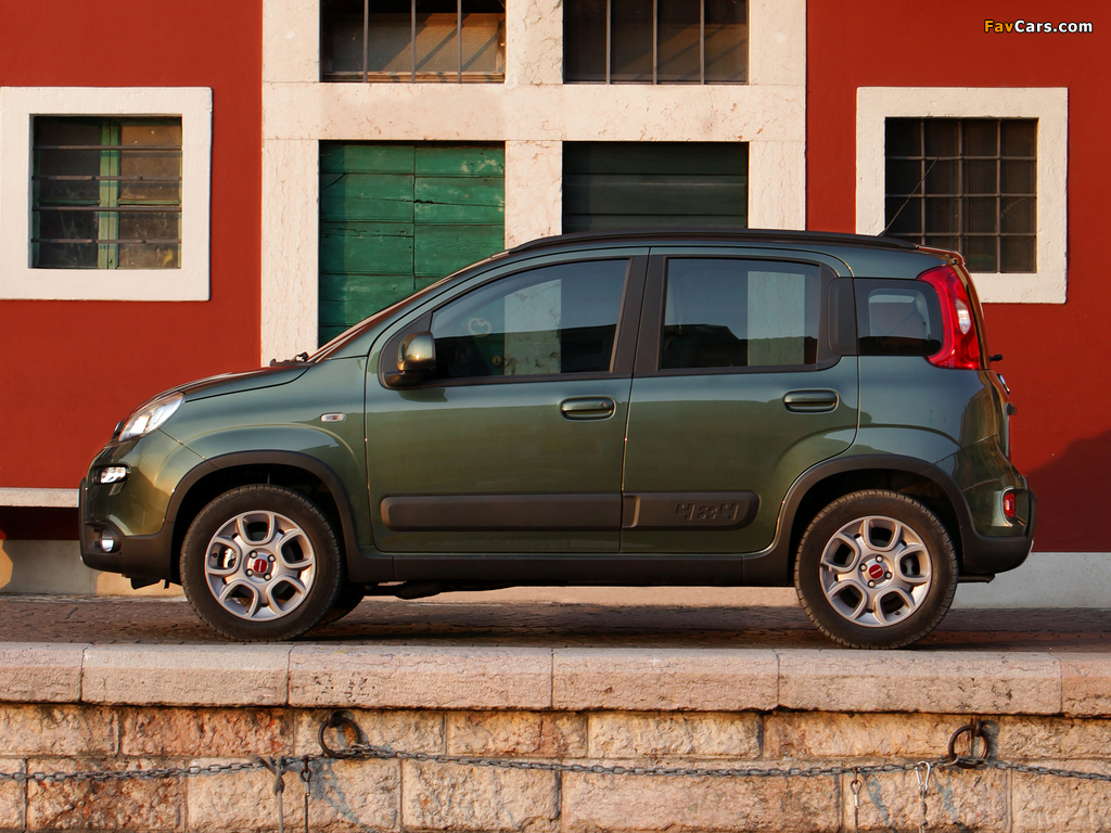 Fiat Panda 4x4 (319) 2012 pictures (1024 x 768)