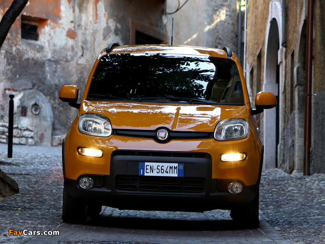 Fiat Panda Trekking (319) 2012 pictures (640 x 480)