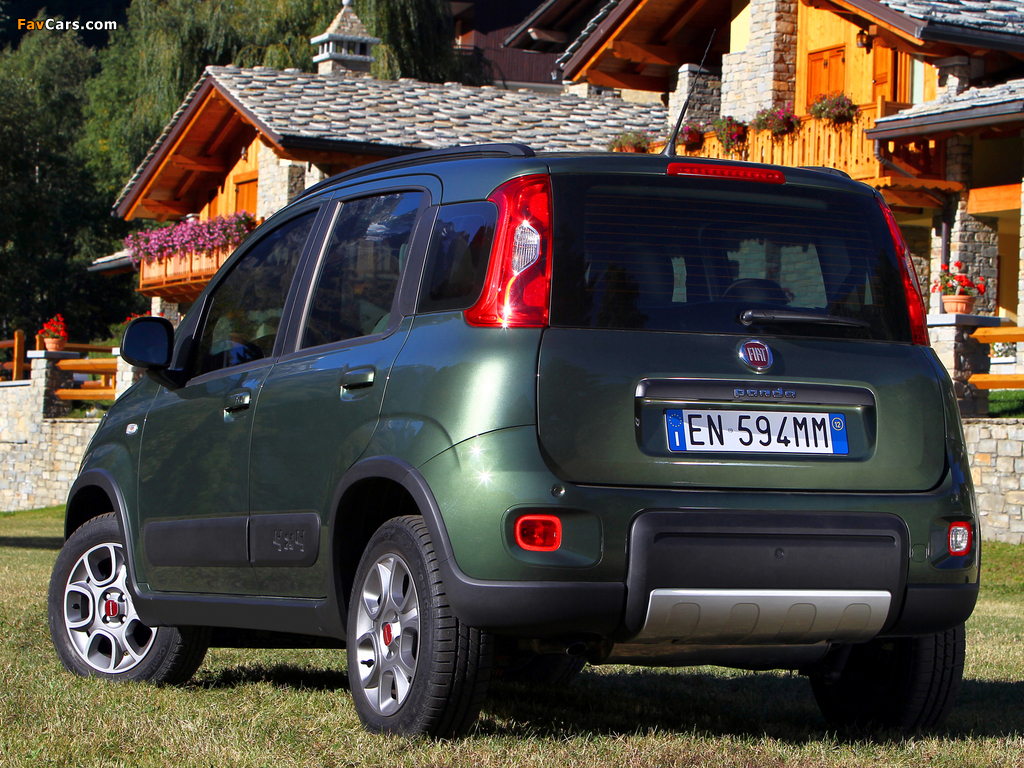 Fiat Panda 4x4 (319) 2012 wallpapers (1024 x 768)