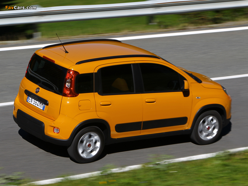 Fiat Panda Trekking (319) 2012 wallpapers (800 x 600)