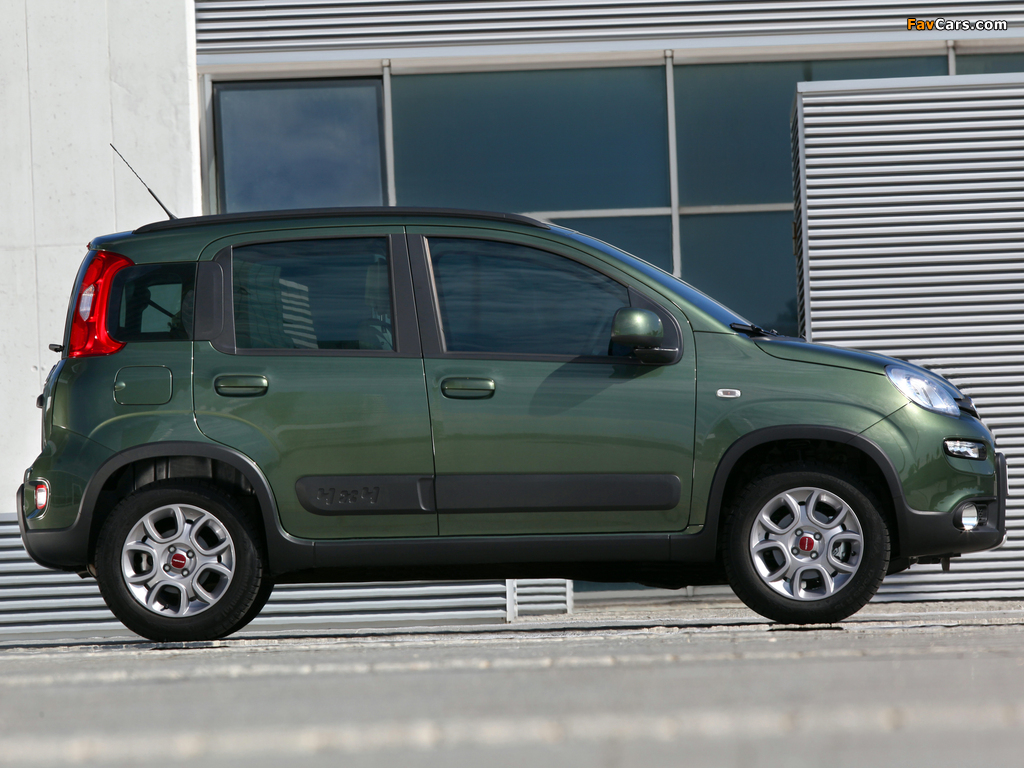 Fiat Panda 4x4 (319) 2012 wallpapers (1024 x 768)