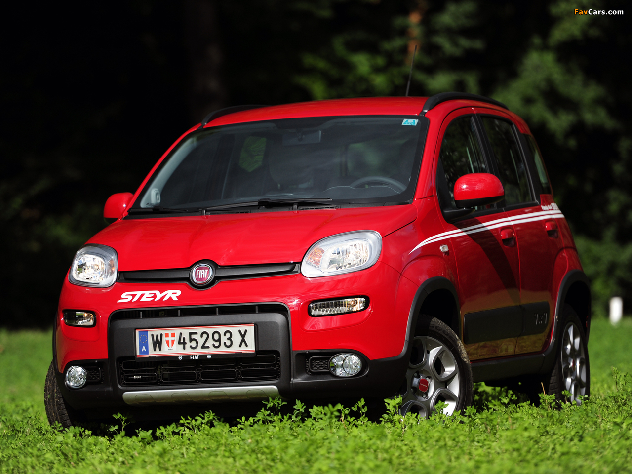 Fiat Panda 4x4 Steyr (319) 2012 wallpapers (1280 x 960)