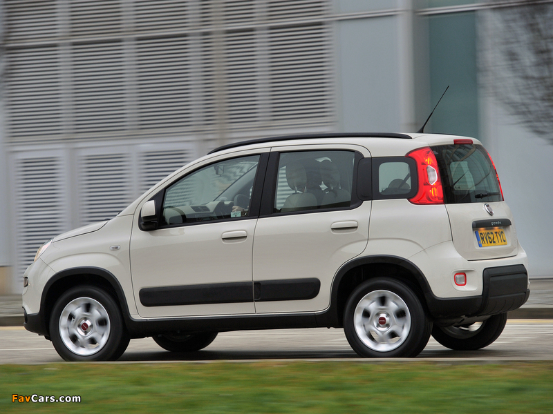 Fiat Panda Trekking UK-spec (319) 2013 photos (800 x 600)