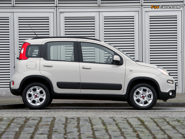 Fiat Panda Trekking UK-spec (319) 2013 pictures (640 x 480)