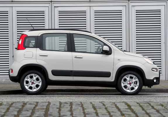 Fiat Panda Trekking UK-spec (319) 2013 pictures
