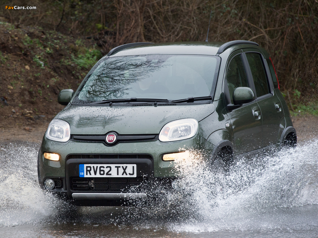 Fiat Panda 4x4 UK-spec (319) 2013 pictures (1024 x 768)