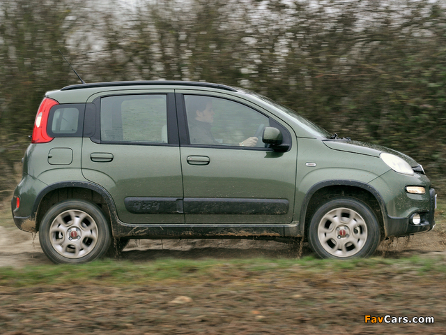 Fiat Panda 4x4 UK-spec (319) 2013 pictures (640 x 480)